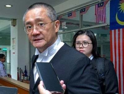 Speaking to reporters outside the court, the teenager’s lawyer Kitson Foong (pic) said the court found that his client was of unsound mind when the incident occurred in October 2025. -Bernama FILE PIX