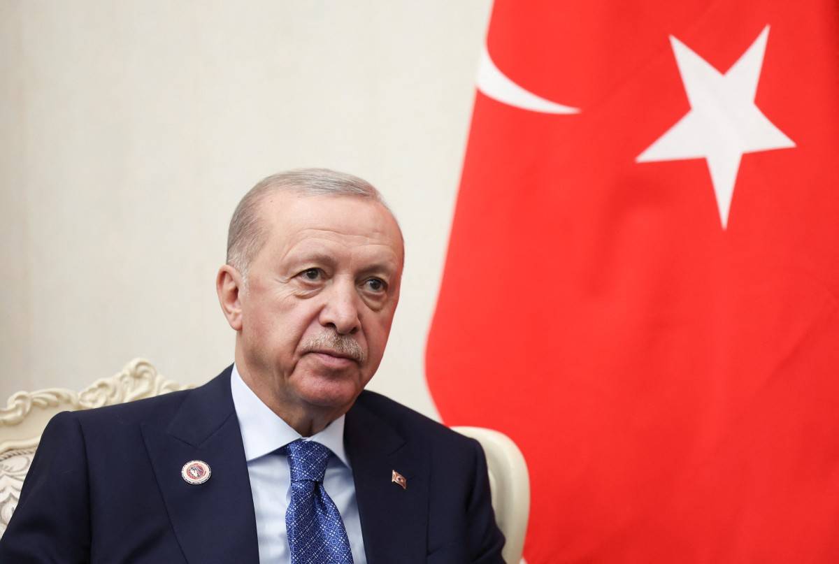 Turkey's President Recep Tayyip Erdogan. (Photo by Vyacheslav PROKOFYEV / POOL / AFP)