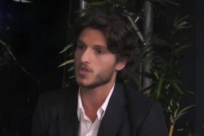 A screengrab of PTI Founder’s son Kasim Khan speaking during an interview. Source - X/@RealAmVoice