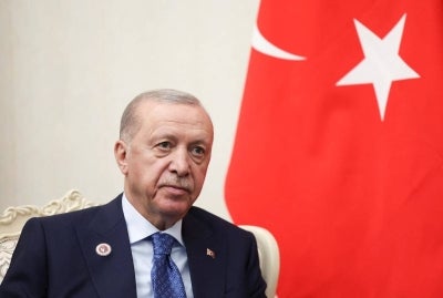 Turkey's President Recep Tayyip Erdogan. (Photo by Vyacheslav PROKOFYEV / POOL / AFP)