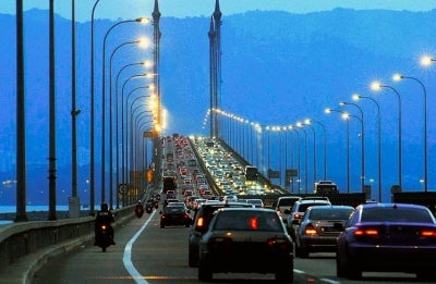Penang Bridge. -Bernama FILE PIX