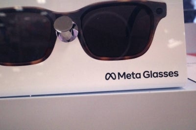 Ray-Ban META glasses on display. (Photo by Michael M. Santiago / GETTY IMAGES NORTH AMERICA / Getty Images via AFP)