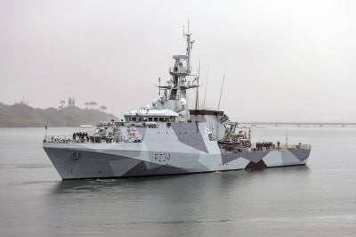 HMS Spey- Photo by WIKIPEDIA