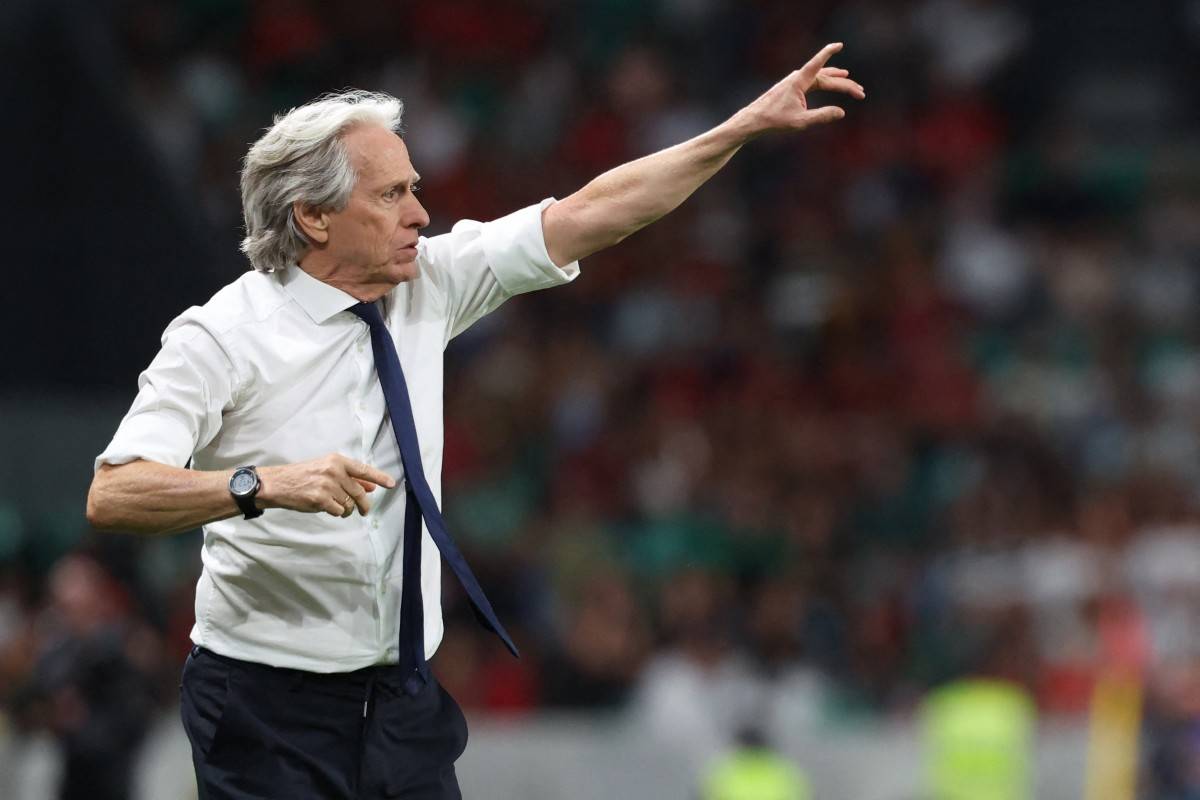 Portugal's coach Jorge Jesus. (Photo by PATRICIA DE MELO MOREIRA / AFP)