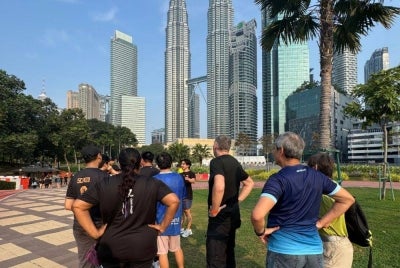 Emily Oi and her husband, Parth Reddy, created Nosmalltalk KL to help busy adults break from routine, try new activities and build genuine connections beyond their usual social circles.