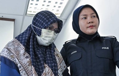 The accused, Haslina Abu Bakar, 48, however, pleaded not guilty to all charges read before Judge Ainul Sharin Mohamad.