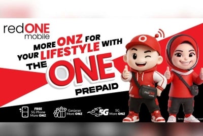 RedONE Mobile has introduced The ONE Prepaid, a new prepaid offering aimed at giving Malaysians more flexible mobile data options without long-term commitments. - Photo courtesy of redONE