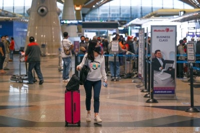 Kuala Lumpur International Airport (KLIA) in Sepang. (Photo by Mohd RASFAN / AFP)