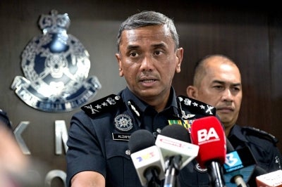 Negeri Sembilan police chief Datuk Alzafny Ahmad. Photo by BERNAMA