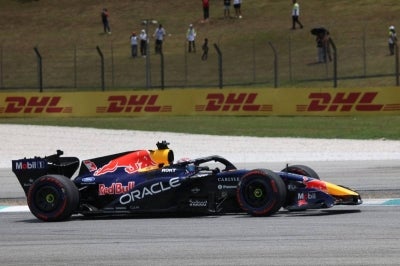 Red Bull Racing's Dutch driver Max Verstappen. (Photo by I-HWA CHENG / AFP)