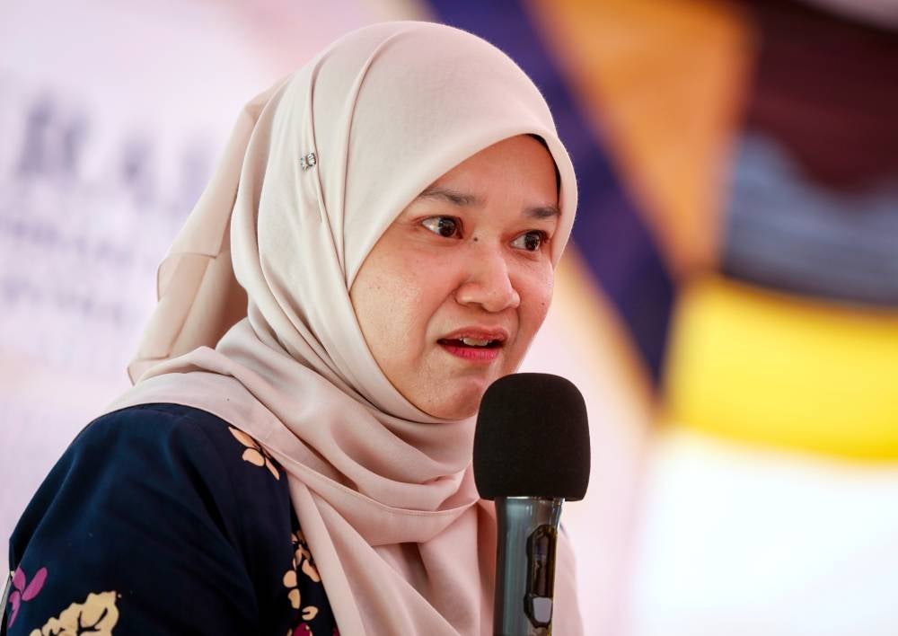 Datuk Seri Fadhlina Sidek - BERNAMA FILE PIX