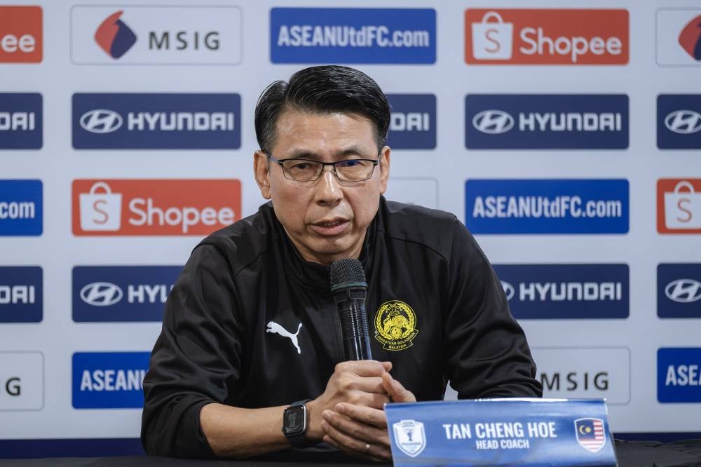 Interim head coach Tan Cheng Hoe. BERNAMA photo