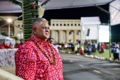 Samoan Prime Minister La'auli Leuatea Schmidt. Photo source: La'auli Leuatea Schmidt Facebook page.