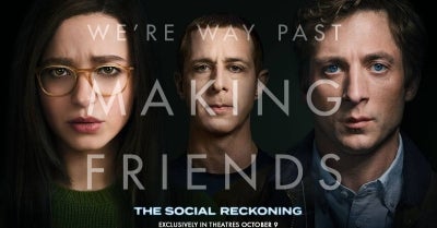 The Social Reckoning theatrical release poster.