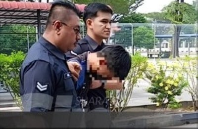A 16-year-old boy was detained in the Yong Peng area at about 7pm the same day and remanded for six days until Oct 9 to assist in the investigation.