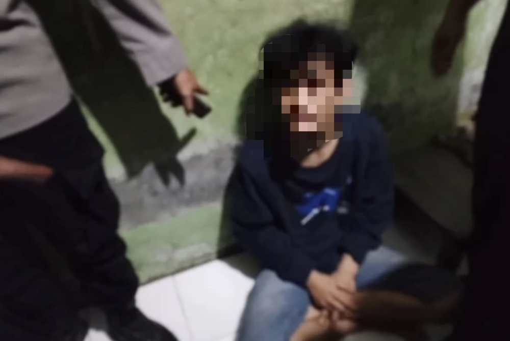 The suspect, a 30-year-old man identified as RPP, was detained after police found several injuries on the victim's body. Photo: Agency