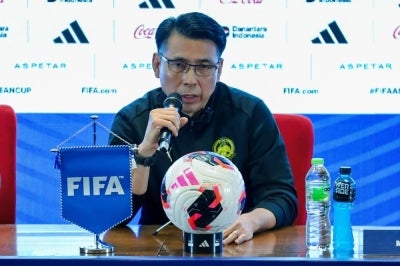 Interim head coach Tan Cheng Hoe. Photo by Bernama