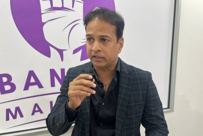 Parti Bangsa Malaysia (PBM) member S Shashi Kumar
