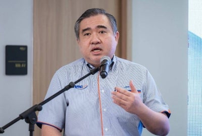 Transport Minister Anthony Loke. Photo by Bernama