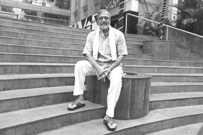 Bollywood actor Nana Patekar. (Photo by Sujit JAISWAL / AFP)