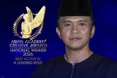 Beto was named the 2026 national winner in the category, earning him a place to compete for the coveted Golden Statuette at the gala final. Source: AACC Facebook page
