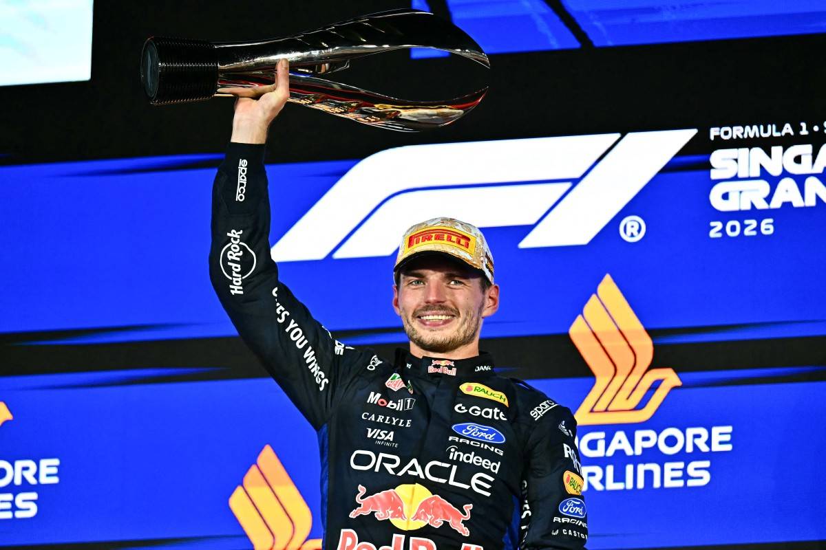 Dutch driver Max Verstappen. (Photo by Lillian SUWANRUMPHA / AFP)