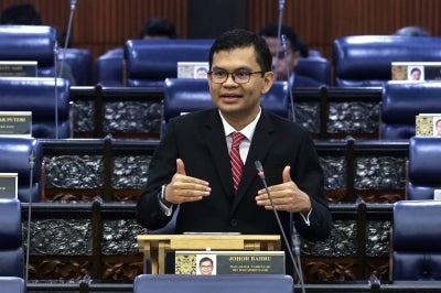 KUALA LUMPUR, Oct 13 - Economy Minister Akmal Nasrullah Mohd Nasir during the Minister's Question Time session in conjunction with the Third Meeting of the Fifth Session of the 15th Parliament at Parliament House today. - PHOTO: BERNAMA (2026) COPYRIGHT RESERVED