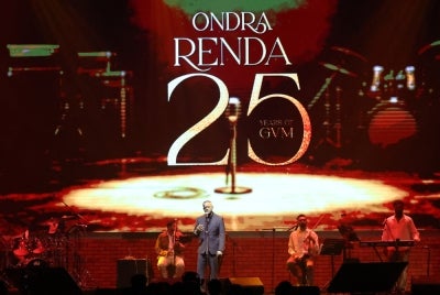 Ondra Renda concert celebrating Gautham's 25 years in film industry.
