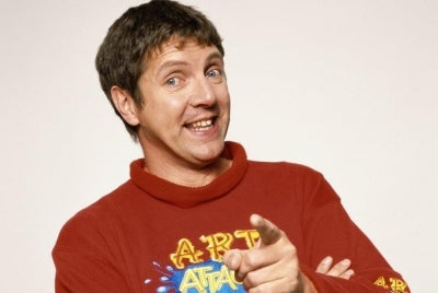 Neil Buchanan in Art Attack.