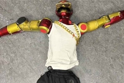 The victim, aged 16, was with two friends in the western city of Cologne late Saturday when the 1.2 metre (four-foot) robot approached her, police said. - Photo: Agency