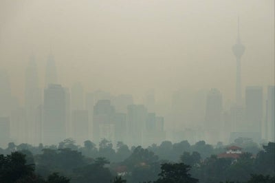 Shift in wind flow expected to help reduce haze. Photo by Bernama