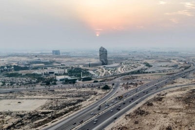 This aerial view shows the headquarters of the Saudi Arabian Oil Company (Saudi Aramco) in Dhahran in eastern Saudi Arabia on Oct 14, 2026. Yemen's Houthis said on Oct 14 that they had targeted facilities belonging to Saudi Aramco, after Saudi officials reported a strike on a building in an area housing the energy giant's operations centre. - (Photo by AFP)