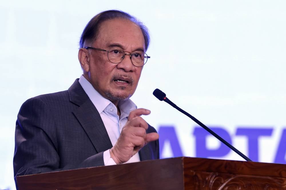 Prime Minister Anwar Ibrahim - Photo by Bernama