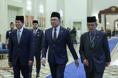 Prime Minister Anwar Ibrahim. Photo by Bernama