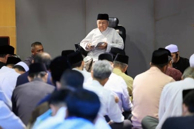 Former prime minister Tun Dr Mahathir Mohamad. Photo by Bernama