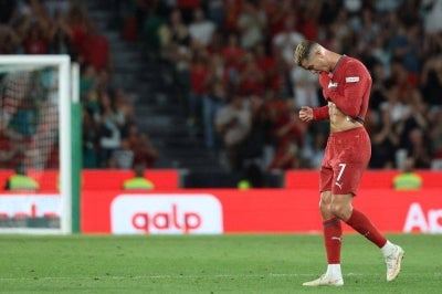 Portugal's forward #07 Cristiano Ronaldo. AFP FILE PIX