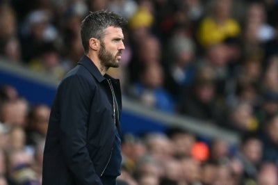 Manchester United's English head coach Michael Carrick. Photo by AFP