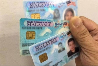 449 cases involving the use of fake MyKad and 128 involving the use of others' identity cards were recorded since 2022. - Photo for illustration purpose only.
