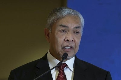 Deputy Prime Minister Datuk Seri Dr Ahmad Zahid Hamidi. Photo by Bernama