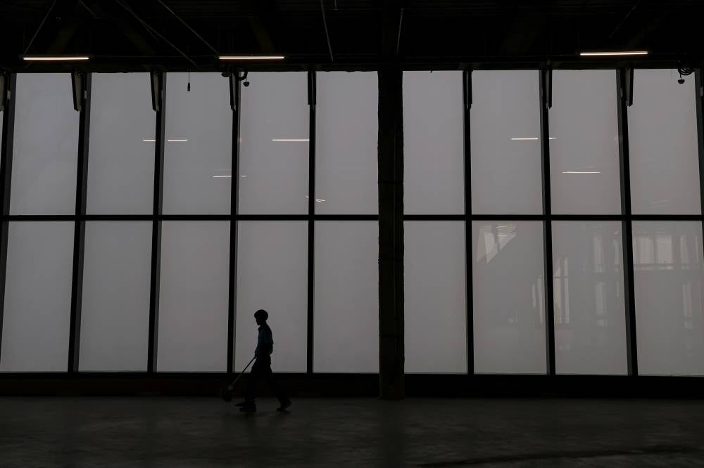 Haze blankets the capital, leaving several skyscrapers barely visible and reducing visibility, as seen from Merdeka 118 on Oct 14, 2026. - Photo by Bernama