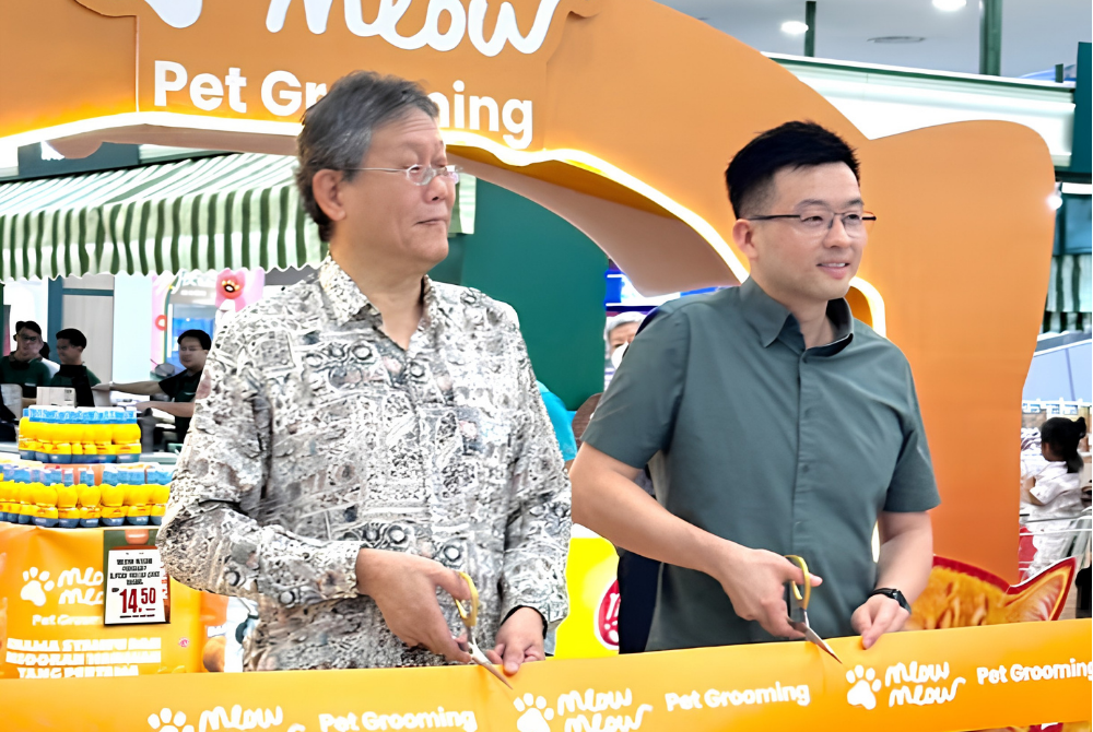 Meow Meow was launched at Farley Mall in Kuching.