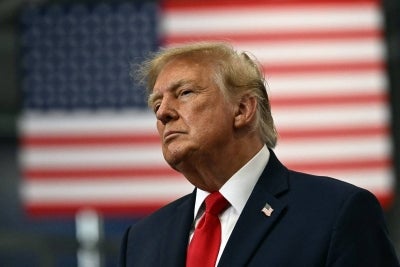 US President Donald Trump. (Photo by Kent NISHIMURA / AFP)
