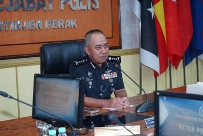 Perak police chief Datuk Mohd Alwi Zainal Abidin. Photo : Facebook