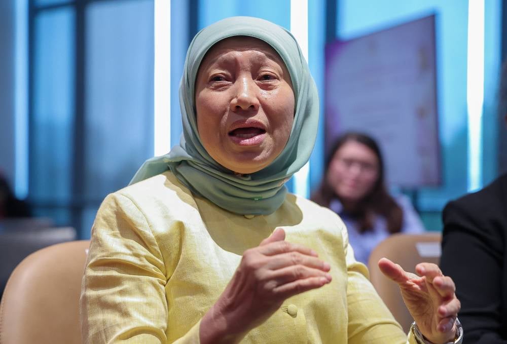 Women, Family and Community Development Minister Datuk Seri Nancy Shukri said domestic violence extended beyond physical and emotional abuse to include economic control, which could affect a victim’s well-being and self-confidence. Photo by Bernama