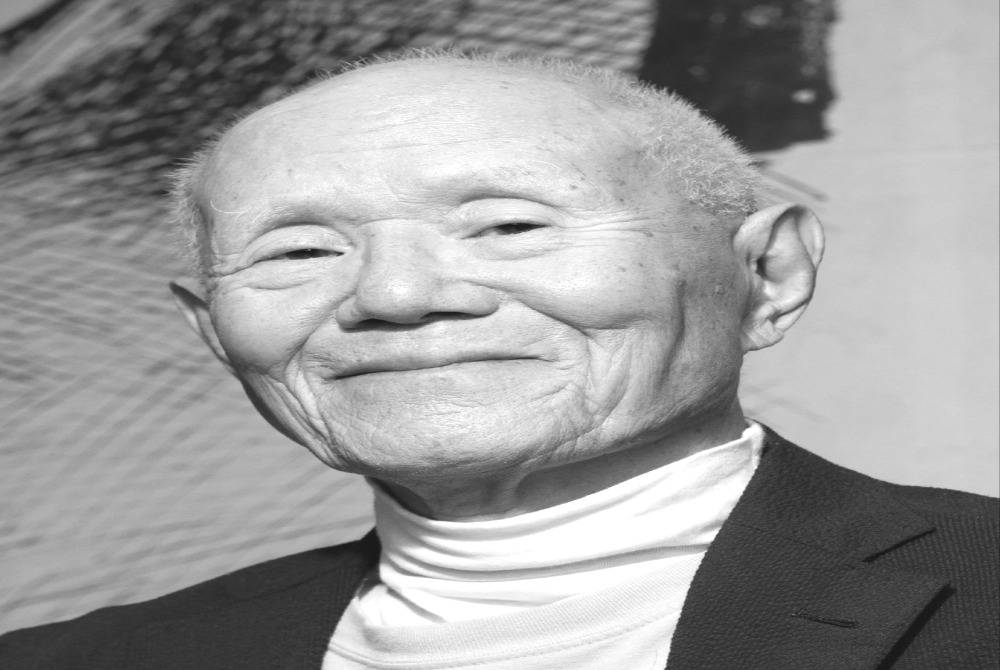 This picture taken onJuly 8, 2025, shows Japanese manga creator Tetsuya Chiba in Tokyo. (Photo by JIJI Press / AFP) / Japan OUT