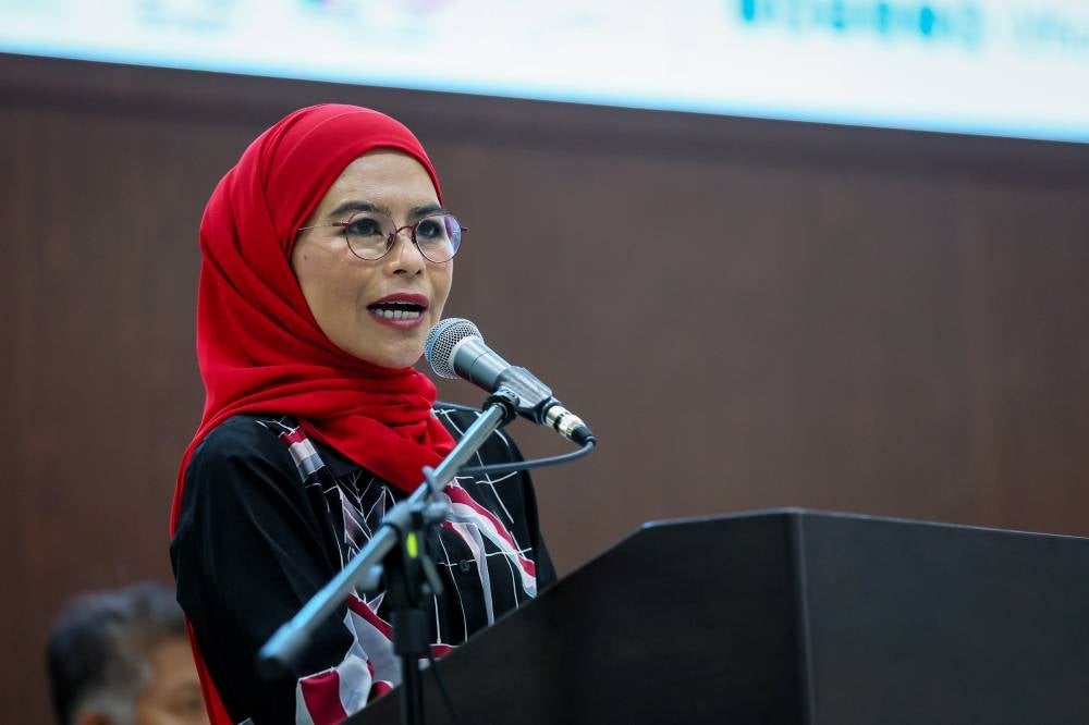 Plantation and Commodities Minister Datuk Seri Dr Noraini Ahmad - Photo by Bernama