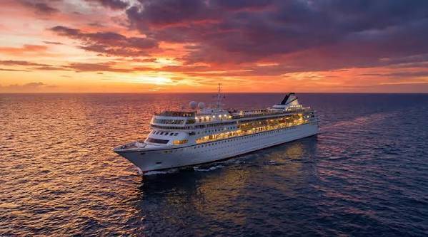 The 200-metre Odyssey left Northern Ireland in October 2024 for a continuous world voyage. Passengers were given just seven hours to pack their bags and leave during a scheduled stop at Sihanoukville, Cambodia. -Photo: Villa Vie Residences 