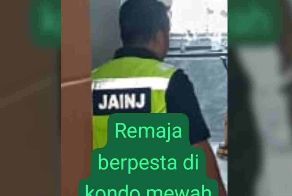 JAINJ enforcement officers conduct a khalwat operation at a condominium in Johor Bahru.