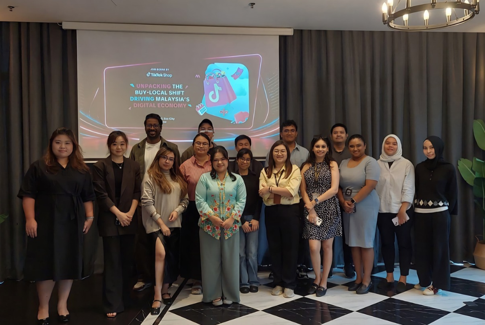 An exclusive sharing, Jom Borak by TikTok Shop, held at KL Eco City today