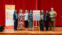 Representatives from ADPAN, Monash University Malaysia and Eleos Justice, Monash Law, during the symbolic handover of the policy brief and a group photo session in Parliament on Oct 27, 2026.